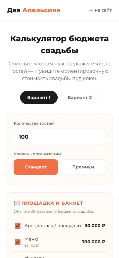 Мобильная версия 2apelsina.ru